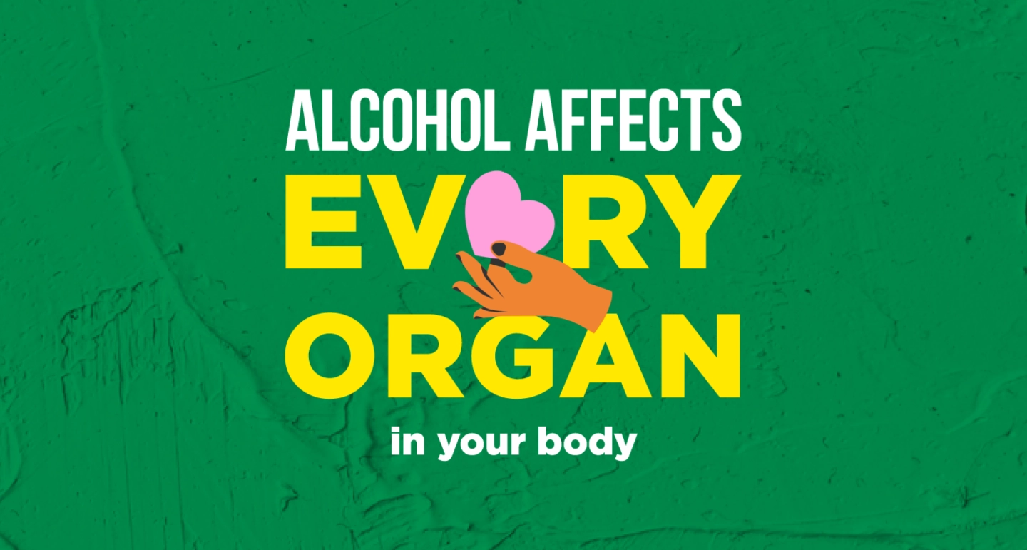 Alcohol affects every organ in your body
