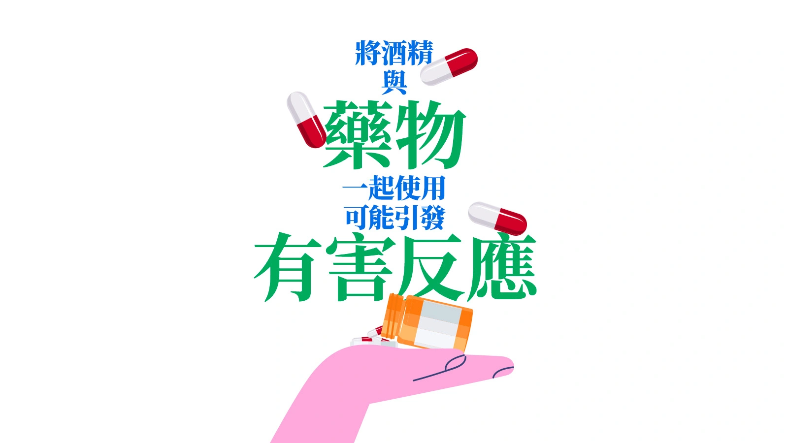 將酒精與藥物混合可能會有害