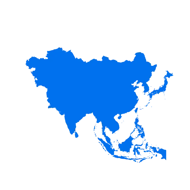 Asia Map DST